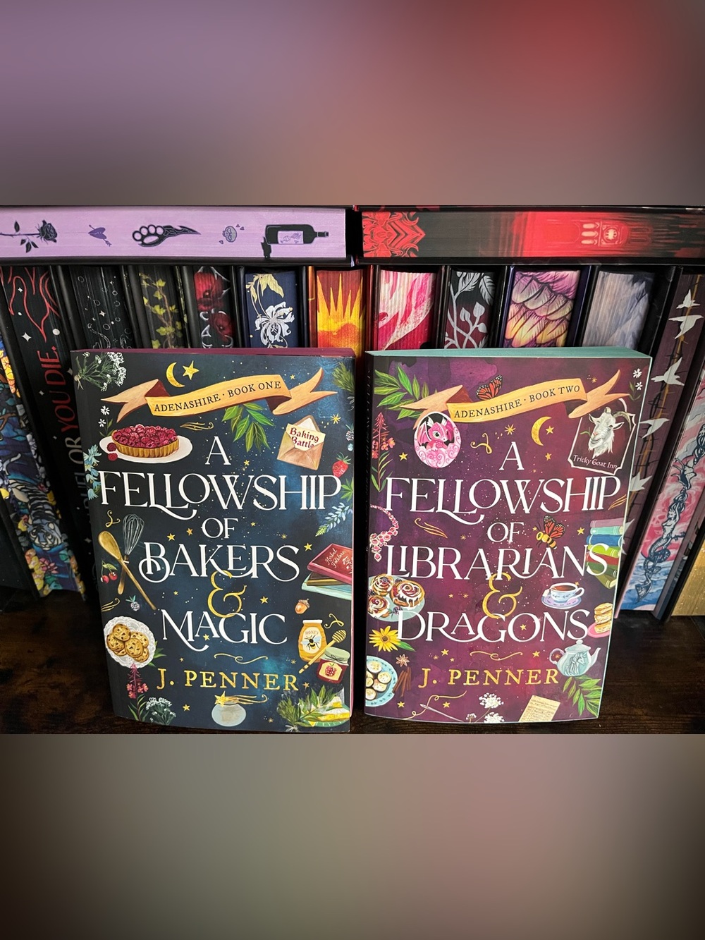 Adenashire book 1 and 2 set
A Fellowship of Bakers and Magic
A Fellowship of Lib